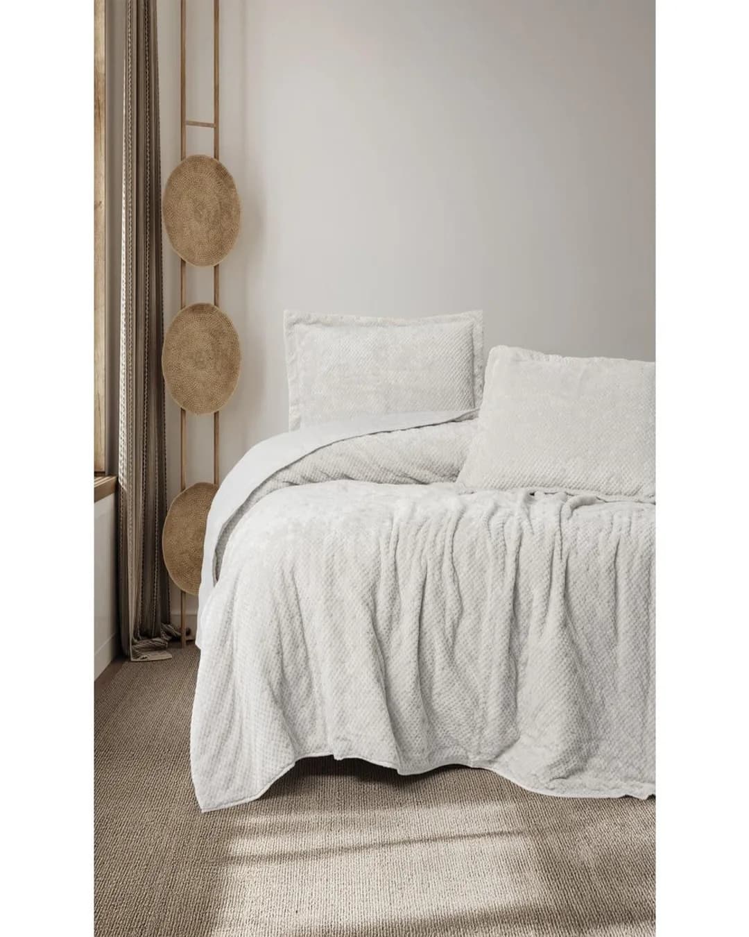 Cotton Box Yatak Örtüsü Çift Kişilik Softnest Boleta Tas - 1. görsel