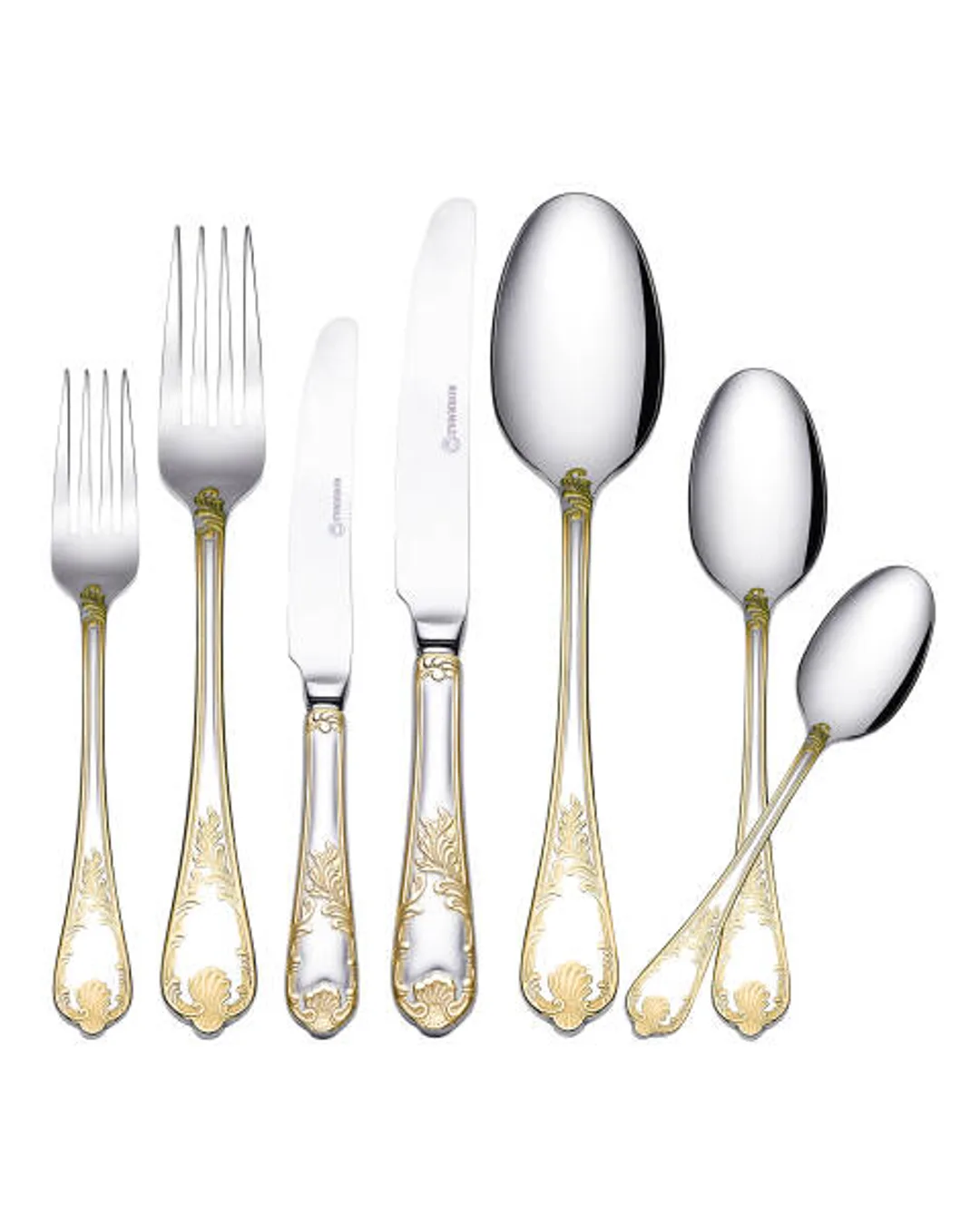 Korkmaz Kaşık Takımı 89 Parça Royal Gold A 2165 - 1. görsel