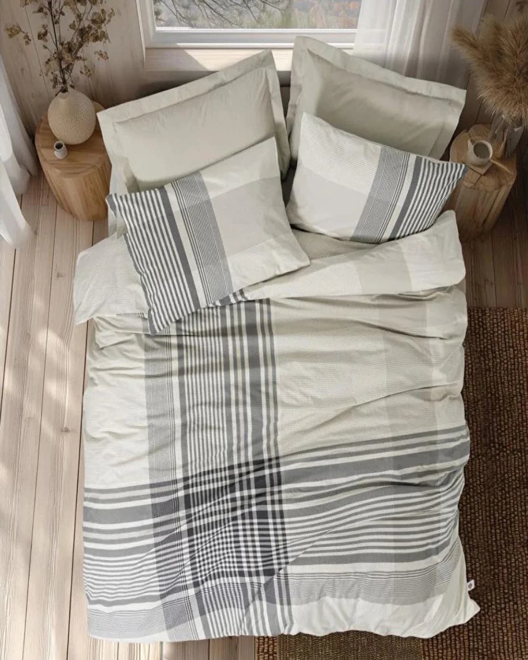 Cotton Box BOX Nevresim Takımı Tek Kişilik Nordek Ranforce Soren Bej - 1. görsel