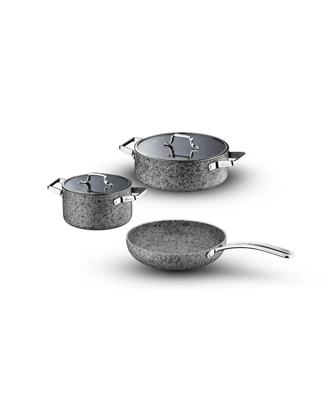 Brioni Tencere Set 5 Parça Age Stone Sh 110103 - 1. görsel