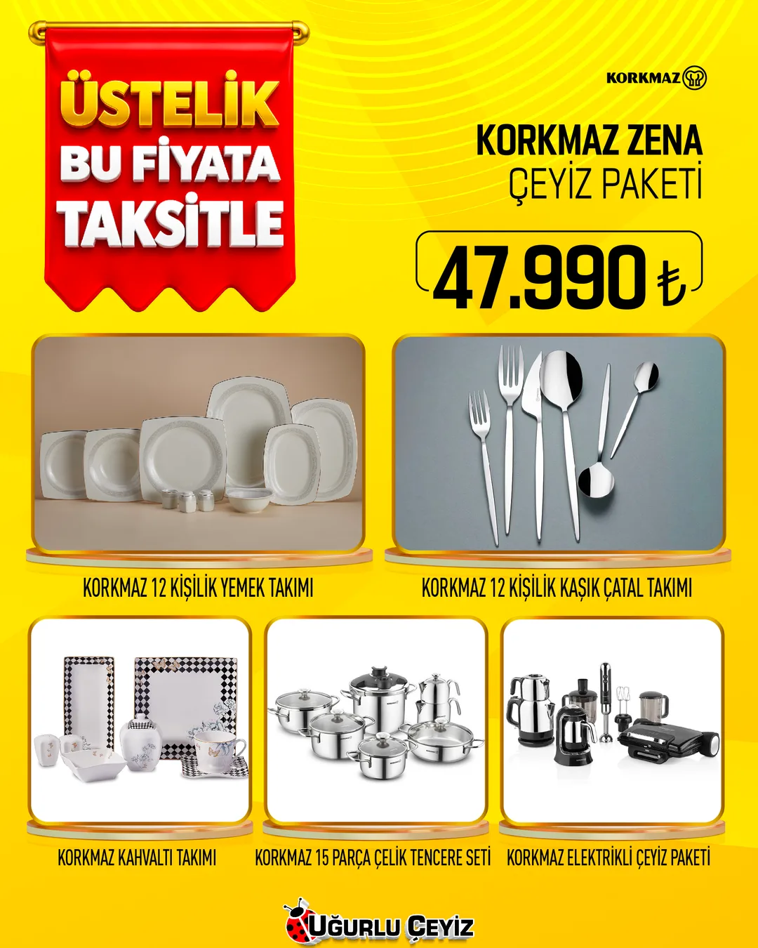 KORKMAZ ZENA ELEKTRİKLİ PAKET