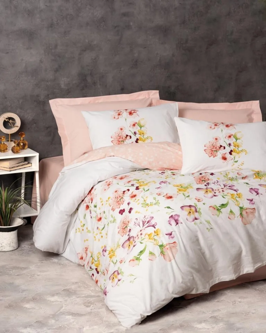 Cotton Box Nevresim Takımı Çift Kişilik Rnf Emma Somon - 1. görsel
