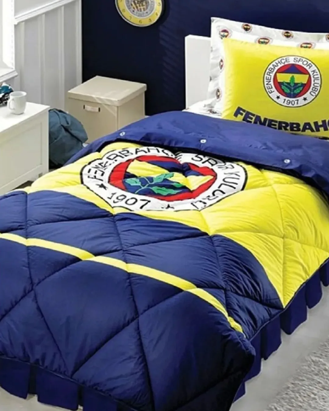 Taç Lisanslı Fenerbahçe Fanatik Battaniye