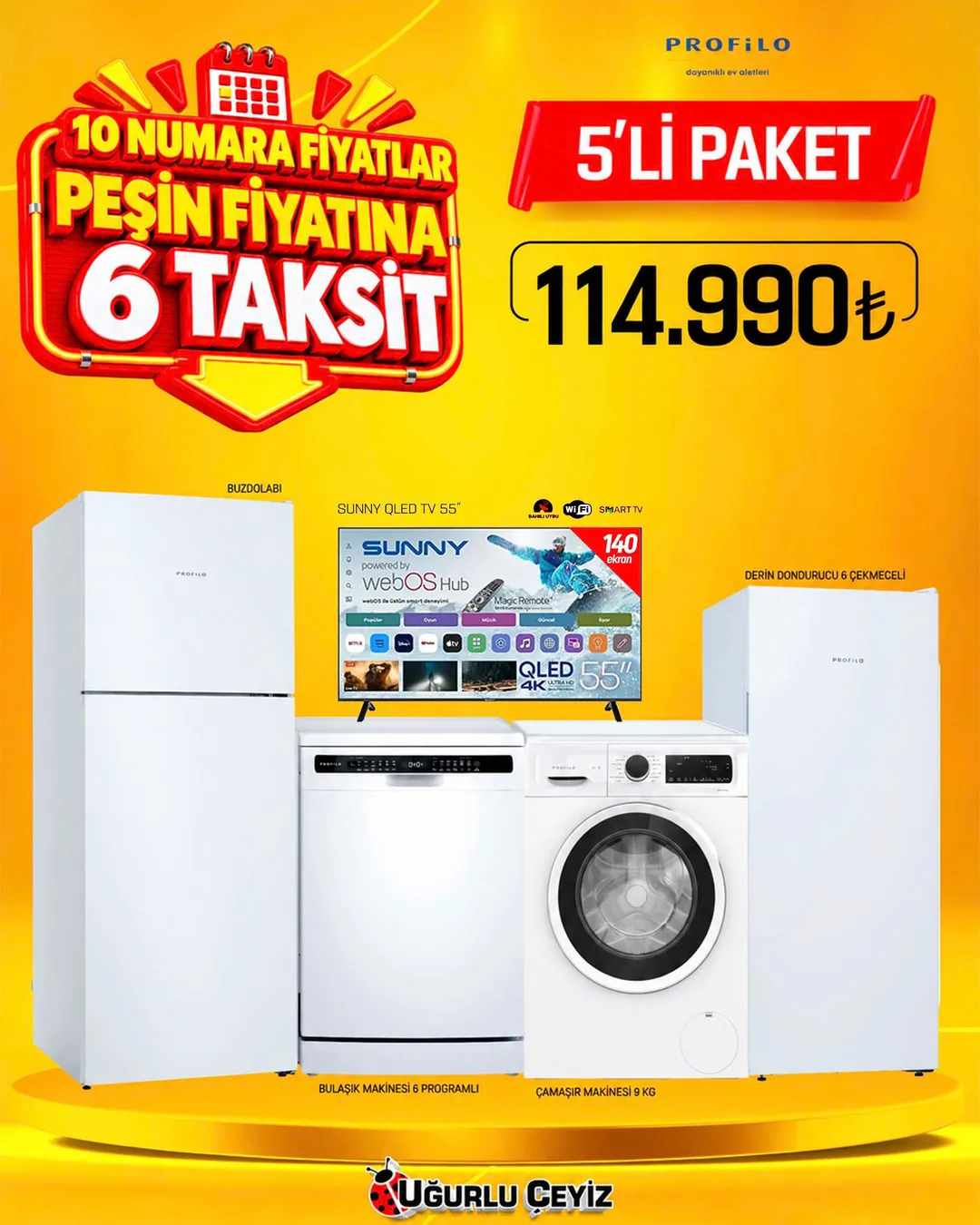 PROFİLO 5'Lİ PAKET - 1. görsel