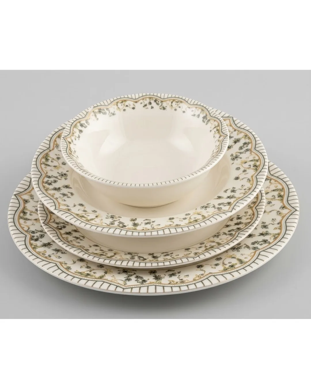 Trend Home's Yemek Takımı 26 Parça Classic Model Yanakli No:5 - 1. görsel