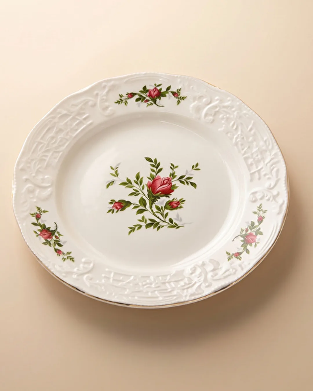 Karaca Vintage Rose Pasta Tabağı - 1. görsel