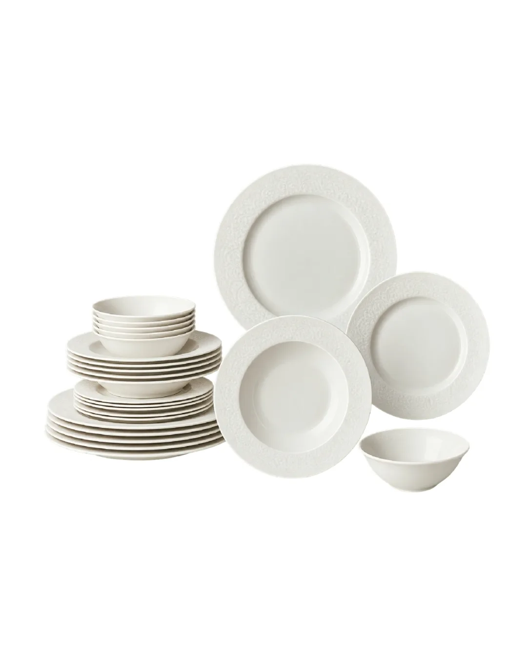Karaca Yemek Takımı 24 Parça 6 Kişilik New Dome