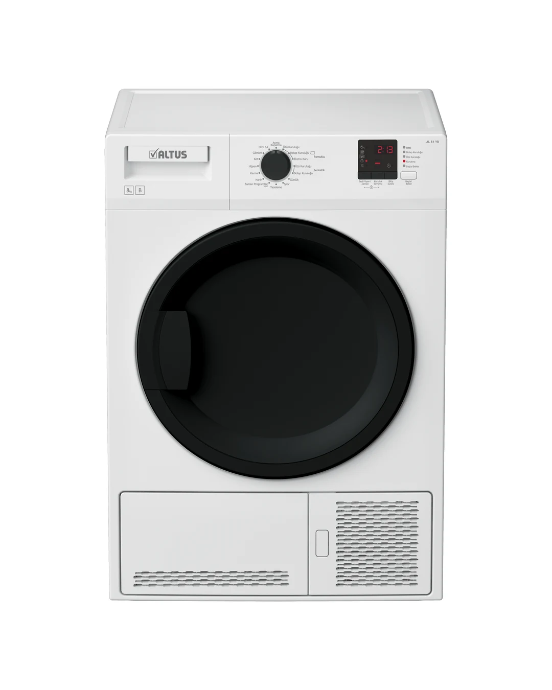 Altus Kurutma Makinesi 8 kg Beyaz AL 81 YB - 1. görsel