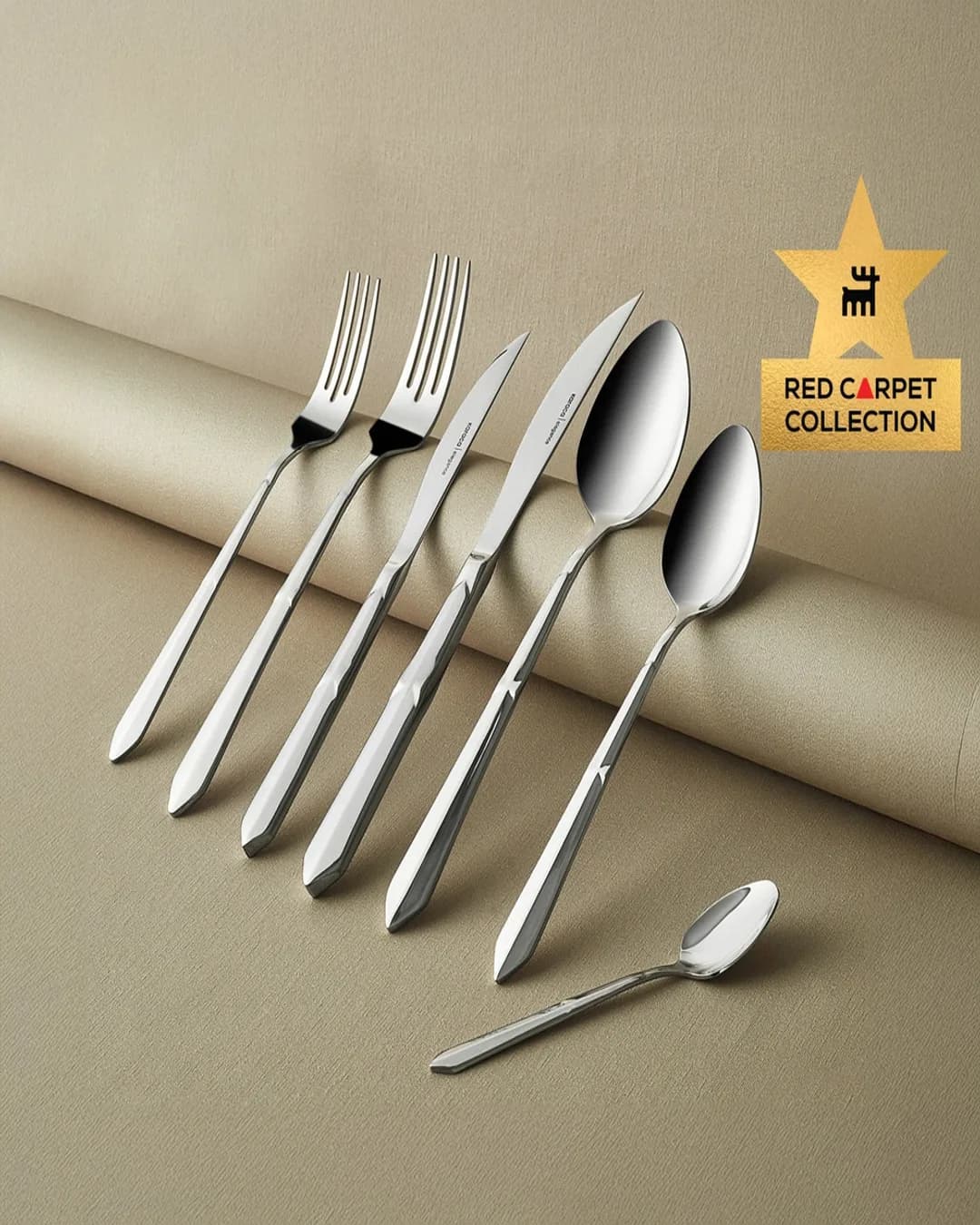 Karaca Kaşık Takımı 84 Parça New Diamond Metal - 1. görsel