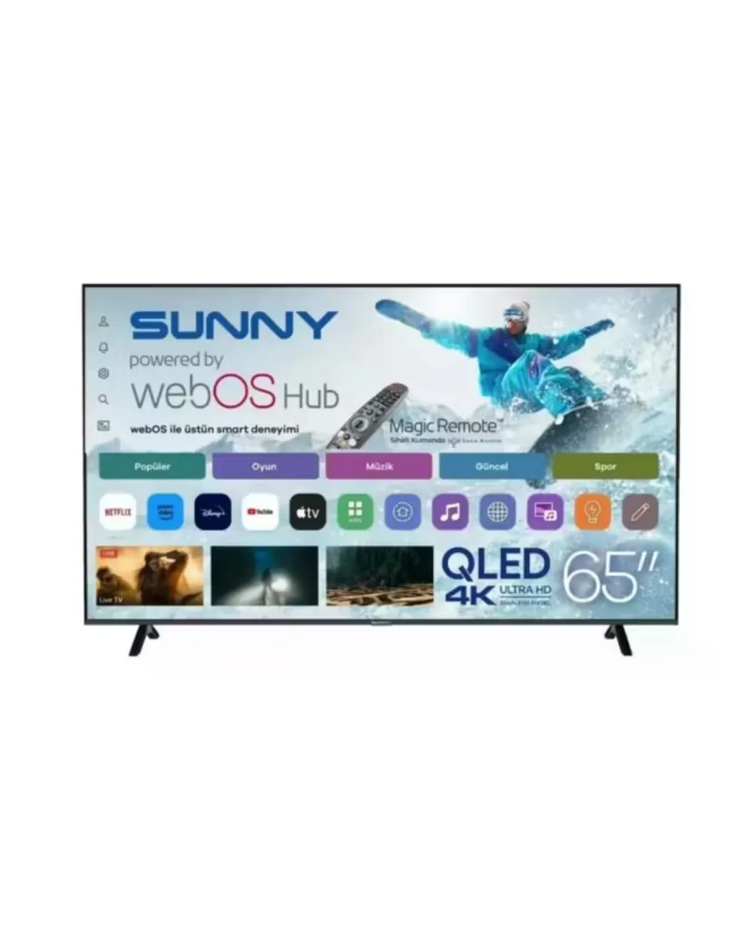 Sunny LED TV Sn 65 Umln W02M TRSNDLD065471000