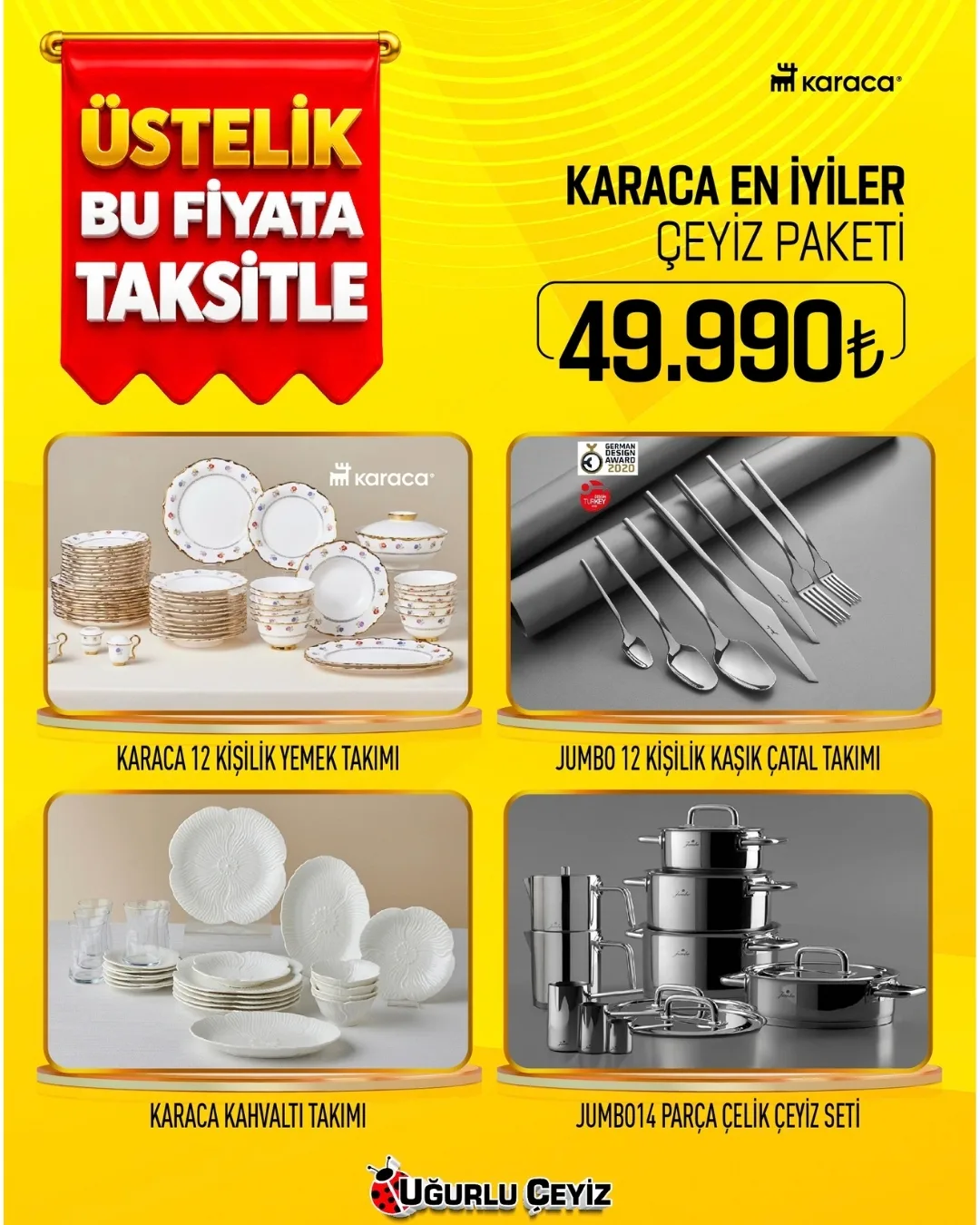 Karaca En İyiler Çeyiz Paketi