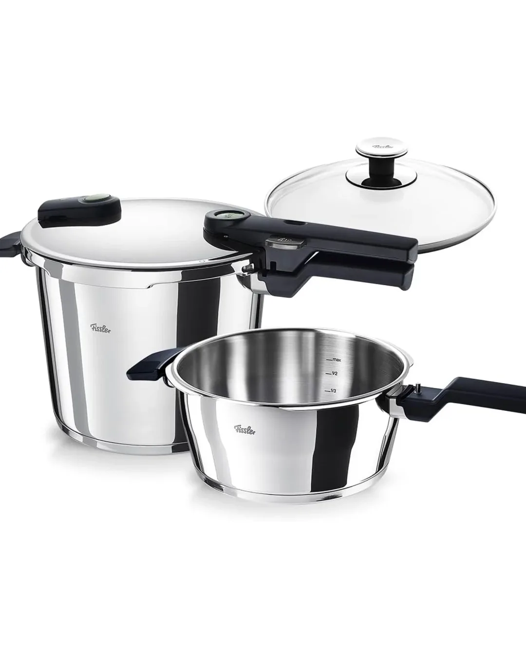 Fissler 6 L+3.5 L Düdüklü Tencere Vitaquick Elemental - 1. görsel